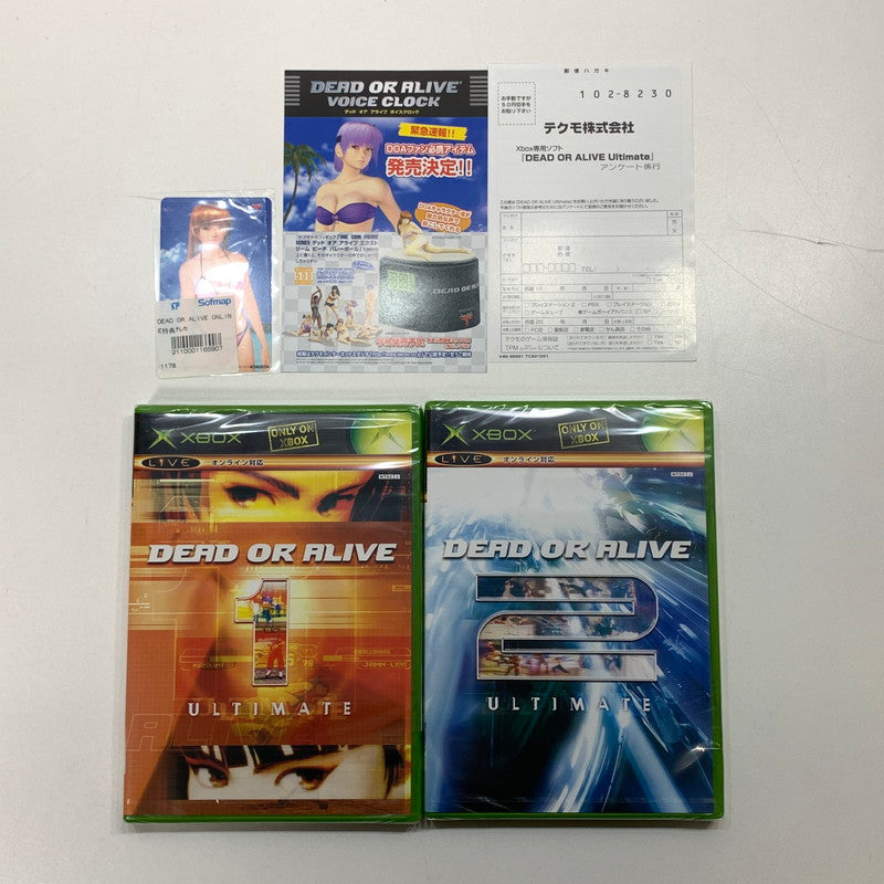 【中古美品】 XBOX エックスボックス ソフト DEAD OR ALIVE ULTIMATE デッド オア アライブ アルティメット [CERO区分_Z / 18歳以上対象] 023-251027-mh-20-fuz 万代Net店