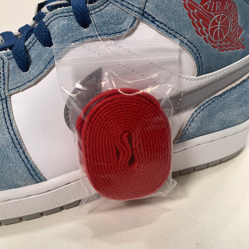 【中古美品】【メンズ】 NIKE NIKE ナイキ DN3706-401 AIR JORDAN 1 MID SE ”WHITE HYPER ROYAL RED" エアジョーダン 1 ホワイト ハイパー ロイヤル レッド スニーカー シューズ 靴 160-251030-mh-06-fuz サイズ：32 カラー：ホワイト ブルー 万代Net店