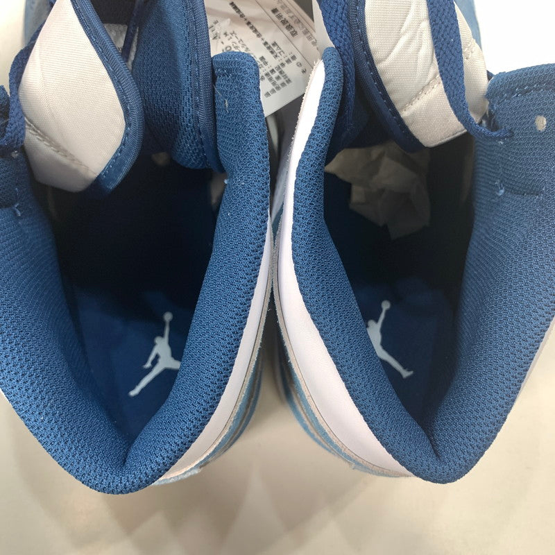 【中古美品】【メンズ】 NIKE NIKE ナイキ DN3706-401 AIR JORDAN 1 MID SE ”WHITE HYPER ROYAL RED" エアジョーダン 1 ホワイト ハイパー ロイヤル レッド スニーカー シューズ 靴 160-251030-mh-06-fuz サイズ：32 カラー：ホワイト ブルー 万代Net店