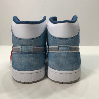 【中古美品】【メンズ】 NIKE NIKE ナイキ DN3706-401 AIR JORDAN 1 MID SE ”WHITE HYPER ROYAL RED" エアジョーダン 1 ホワイト ハイパー ロイヤル レッド スニーカー シューズ 靴 160-251030-mh-06-fuz サイズ：32 カラー：ホワイト ブルー 万代Net店