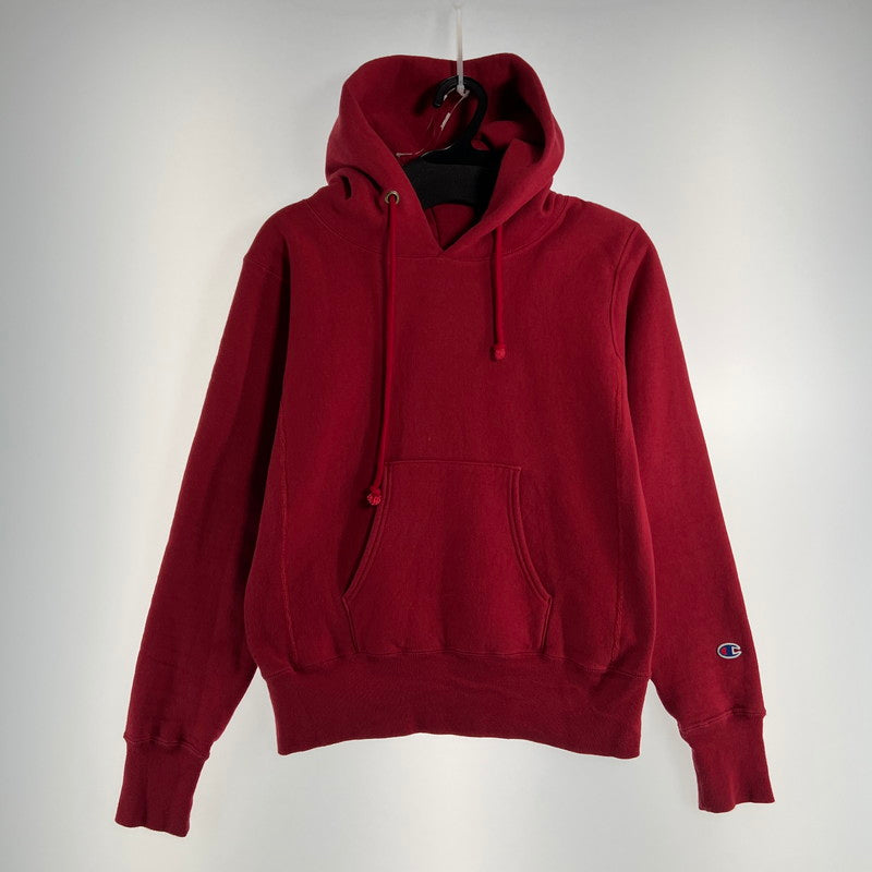 【中古品】【メンズ】 CHAMPION チャンピョン REVERSEWEAVE HOODIE フーディー パーカー カラーRED 赤タグ USA製 SIZE:S 148-260802-ky-09-fuzh 万代Net店