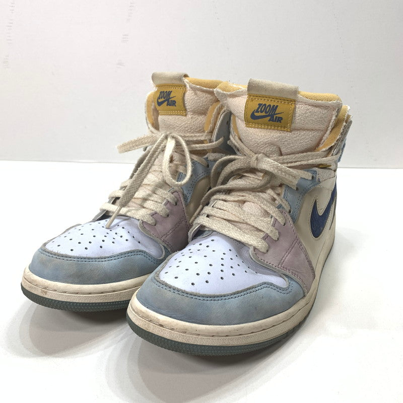 【中古品】【メンズ】 NIKE ナイキ DQ5091-041 AIR JORDAN 1 ZOOM CMFT "CELESTINE BLUE" エアジョーダン 1 ズーム セレスティン ブルー スニーカー シューズ 靴 160-251030-mh-05-fuz サイズ：27 カラー：ブルー ホワイト 万代Net店