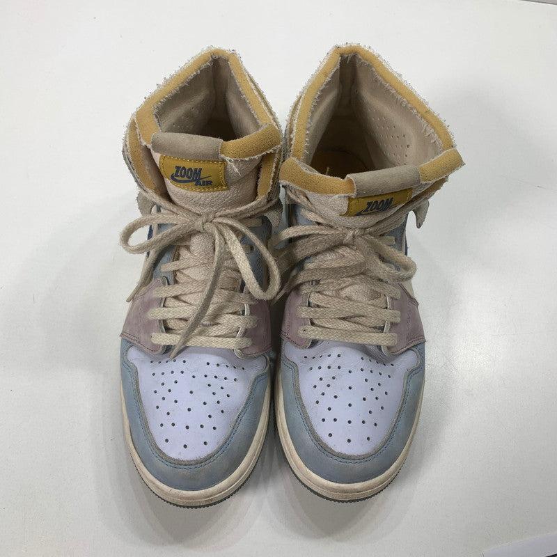 【中古品】【メンズ】 NIKE ナイキ DQ5091-041 AIR JORDAN 1 ZOOM CMFT "CELESTINE BLUE" エアジョーダン 1 ズーム セレスティン ブルー スニーカー シューズ 靴 160-251030-mh-05-fuz サイズ：27 カラー：ブルー ホワイト 万代Net店