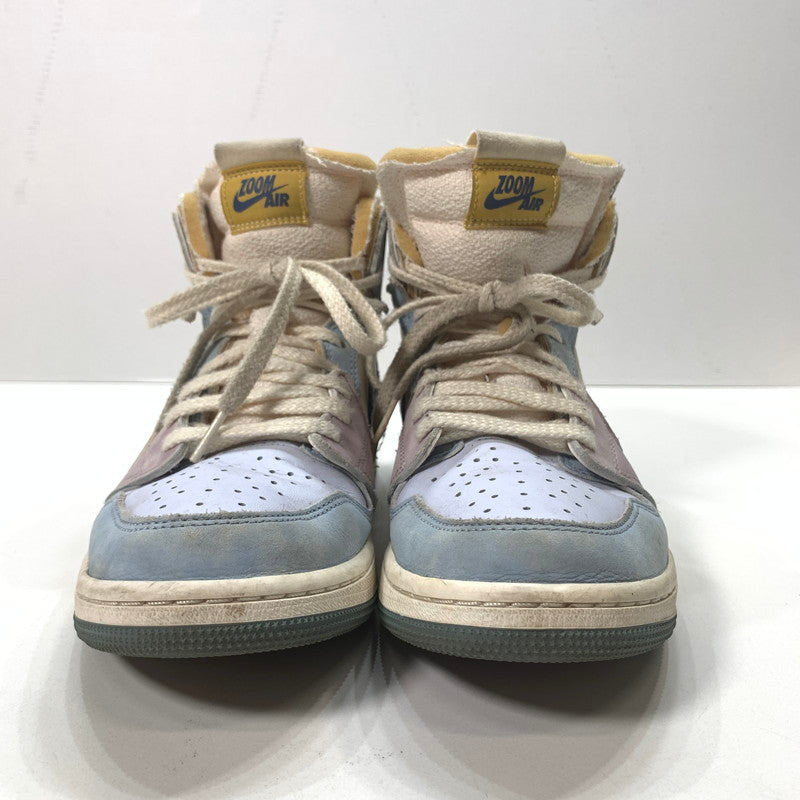 【中古品】【メンズ】 NIKE ナイキ DQ5091-041 AIR JORDAN 1 ZOOM CMFT "CELESTINE BLUE" エアジョーダン 1 ズーム セレスティン ブルー スニーカー シューズ 靴 160-251030-mh-05-fuz サイズ：27 カラー：ブルー ホワイト 万代Net店