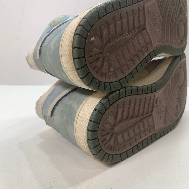 【中古品】【メンズ】 NIKE ナイキ DQ5091-041 AIR JORDAN 1 ZOOM CMFT "CELESTINE BLUE" エアジョーダン 1 ズーム セレスティン ブルー スニーカー シューズ 靴 160-251030-mh-05-fuz サイズ：27 カラー：ブルー ホワイト 万代Net店