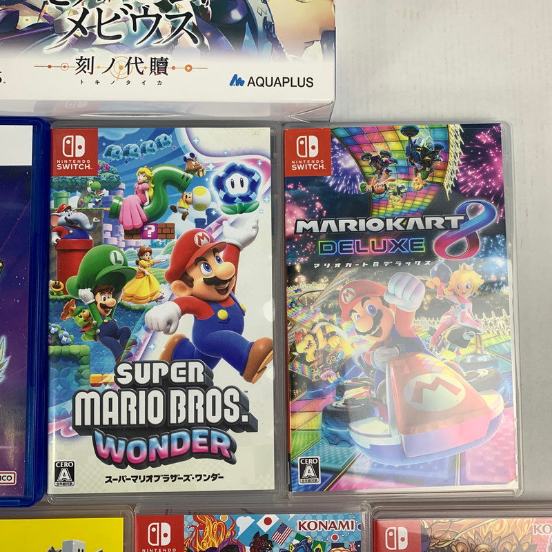 【中古品】 PlayStation5 Nintendo Switch プレイステーション5 ニンテンドー スイッチ ソフト 7本 まとめ スーパーマリオ 桃鉄 など 023-251031-mh-01-fuz 万代Net店