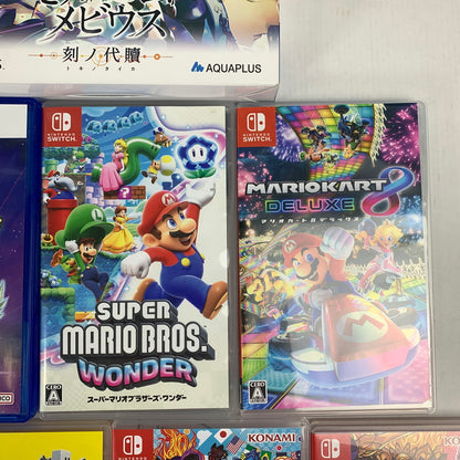 【中古品】 PlayStation5 Nintendo Switch プレイステーション5 ニンテンドー スイッチ ソフト 7本 まとめ スーパーマリオ 桃鉄 など 023-251031-mh-01-fuz 万代Net店