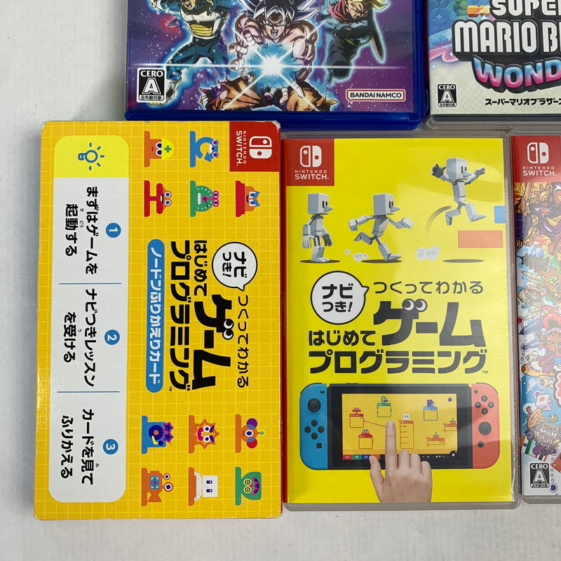 【中古品】 PlayStation5 Nintendo Switch プレイステーション5 ニンテンドー スイッチ ソフト 7本 まとめ スーパーマリオ 桃鉄 など 023-251031-mh-01-fuz 万代Net店