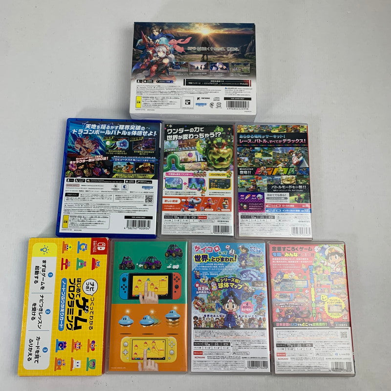 【中古品】 PlayStation5 Nintendo Switch プレイステーション5 ニンテンドー スイッチ ソフト 7本 まとめ スーパーマリオ 桃鉄 など 023-251031-mh-01-fuz 万代Net店