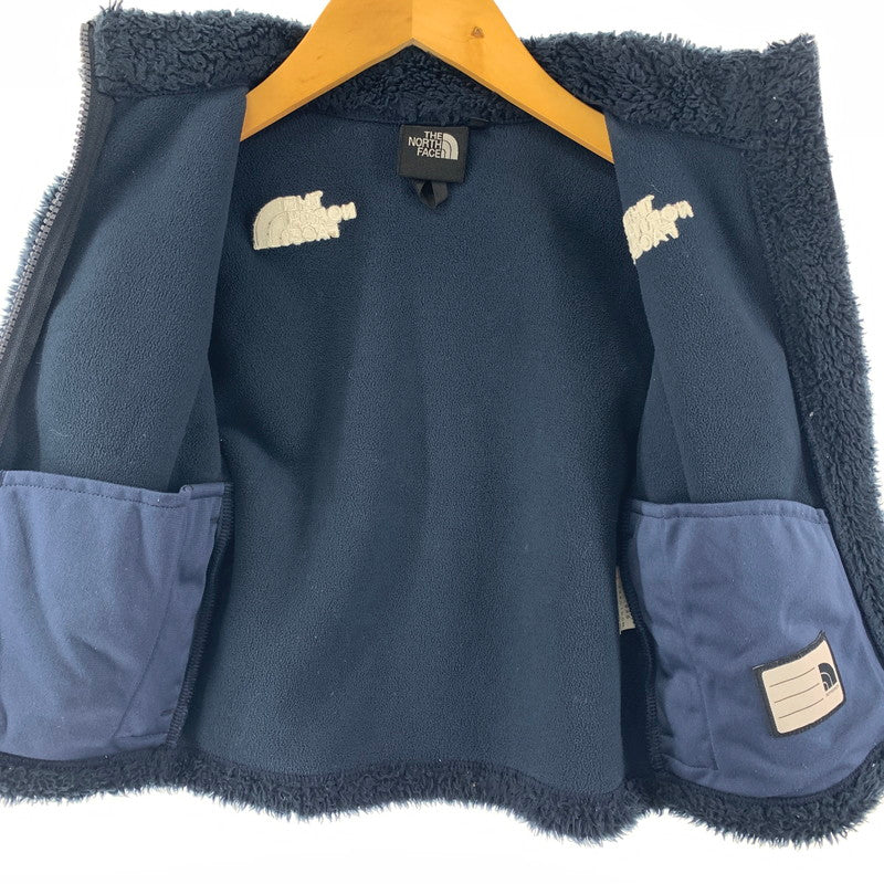 【中古品】【キッズ】 THE NORTH FACE ザ・ノースフェイス NAJ71945 SHERPA FLEECE JACKET シェルパフリースジャケット 173-250131-nm-01-fuz サイズ：100 カラー：ネイビー 万代Net店