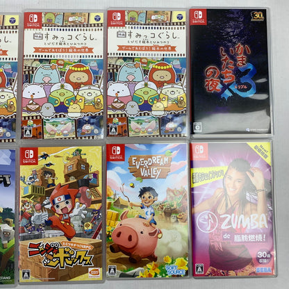 【中古品】 Nintendo Switch ニンテンドー スイッチ ソフト 13本 まとめ マインクラフト すみっコぐらし など 029-251031-mh-03-fuz 万代Net店