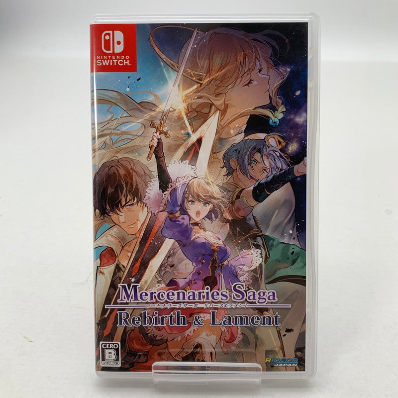 【中古美品】 Nintendo Switch ニンテンドー スイッチ ソフト マーセナリーズサーガ リバース&ラメント [CERO区分_B / 12歳以上対象] 260601-mh-18-fuz 万代Net店