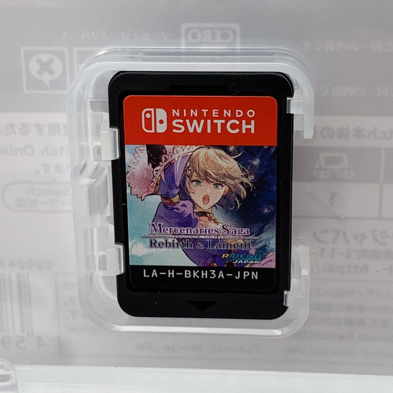 【中古美品】 Nintendo Switch ニンテンドー スイッチ ソフト マーセナリーズサーガ リバース&ラメント [CERO区分_B / 12歳以上対象] 260601-mh-18-fuz 万代Net店