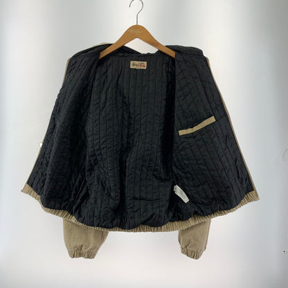 【中古品】【メンズ】 STUSSY ステューシー WORK JACKET CANVAS NEEDLE PUNCH ワーク ジャケット キャンバス ニードル パンチ ジャケット コート アウター 古着 142-251104-mh-06-fuz サイズ：M カラー：ベージュ 万代Net店