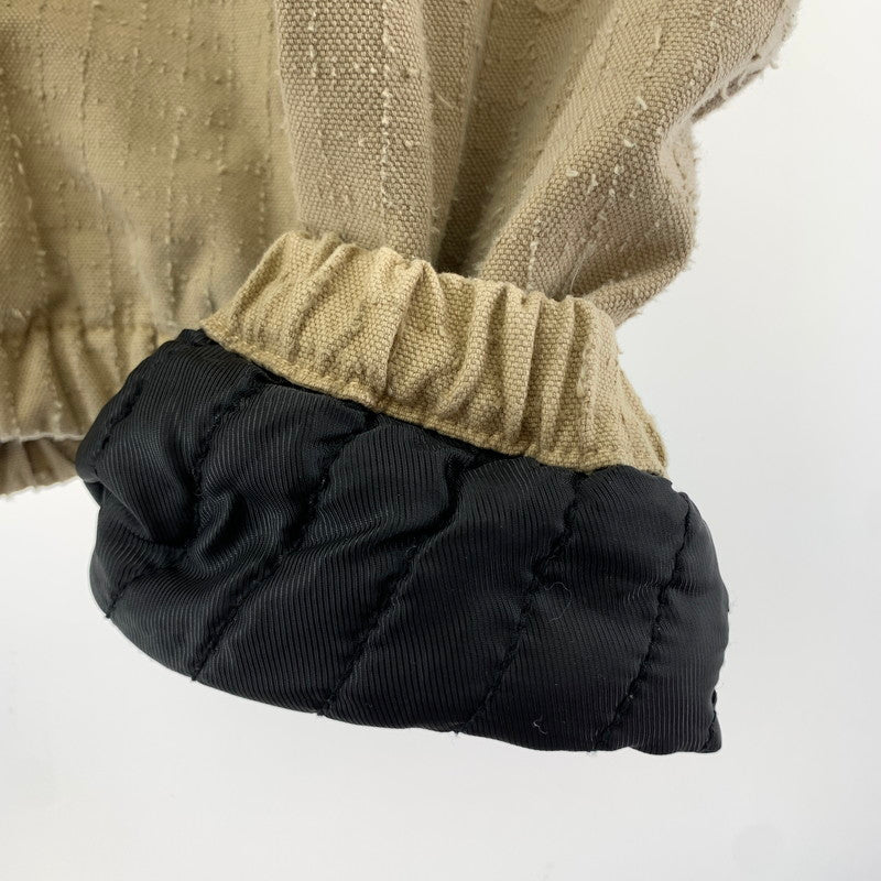 【中古品】【メンズ】 STUSSY ステューシー WORK JACKET CANVAS NEEDLE PUNCH ワーク ジャケット キャンバス ニードル パンチ ジャケット コート アウター 古着 142-251104-mh-06-fuz サイズ：M カラー：ベージュ 万代Net店