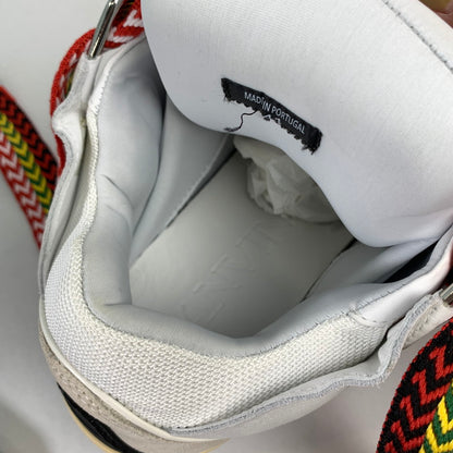 【中古美品】【メンズ】 LANVIN ランバン FM-SKRK11-DRAG-A20 CURB SNEAKERS カーブ スニーカー シューズ 靴 183-251104-mh-03-fuz サイズ：41 カラー：ホワイト 万代Net店