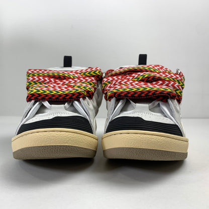 【中古美品】【メンズ】 LANVIN ランバン FM-SKRK11-DRAG-A20 CURB SNEAKERS カーブ スニーカー シューズ 靴 183-251104-mh-03-fuz サイズ：41 カラー：ホワイト 万代Net店