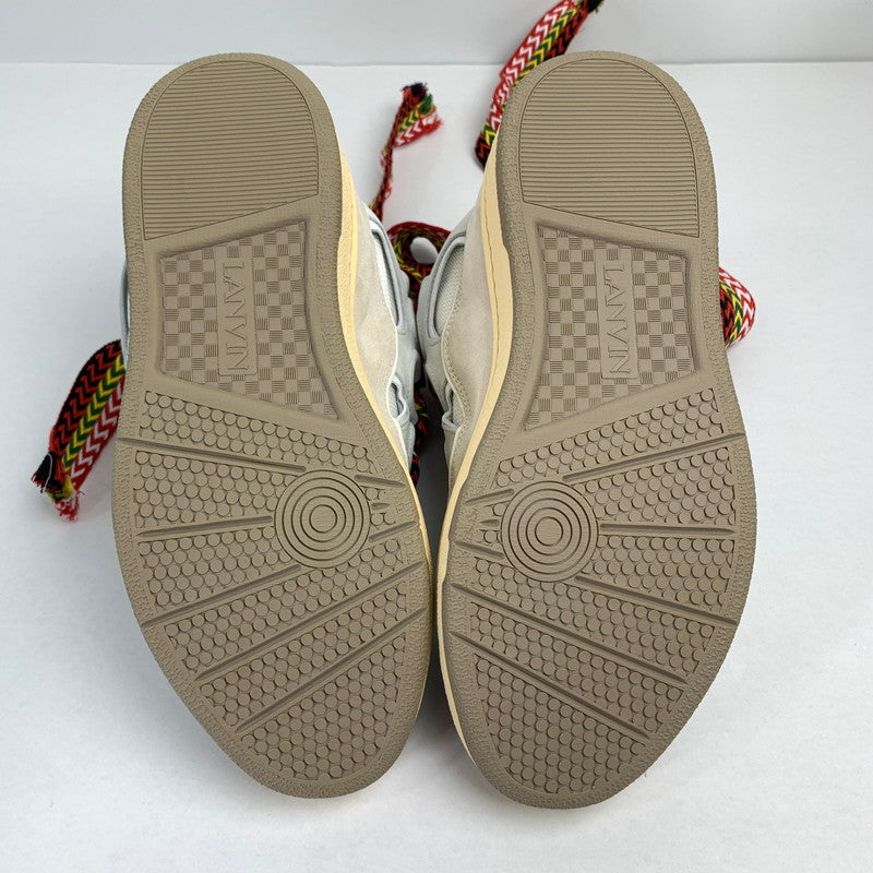 【中古美品】【メンズ】 LANVIN ランバン FM-SKRK11-DRAG-A20 CURB SNEAKERS カーブ スニーカー シューズ 靴 183-251104-mh-03-fuz サイズ：41 カラー：ホワイト 万代Net店