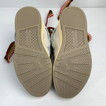 【中古美品】【メンズ】 LANVIN ランバン FM-SKRK11-DRAG-A20 CURB SNEAKERS カーブ スニーカー シューズ 靴 183-251104-mh-03-fuz サイズ：41 カラー：ホワイト 万代Net店