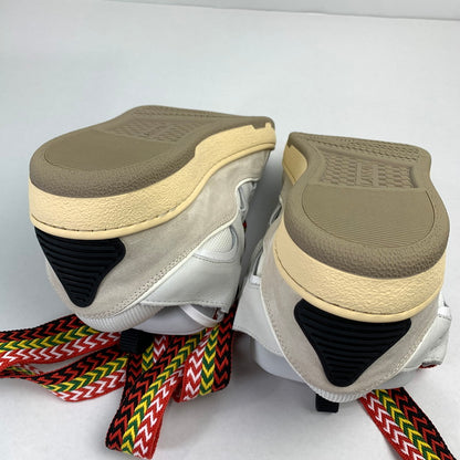 【中古美品】【メンズ】 LANVIN ランバン FM-SKRK11-DRAG-A20 CURB SNEAKERS カーブ スニーカー シューズ 靴 183-251104-mh-03-fuz サイズ：41 カラー：ホワイト 万代Net店