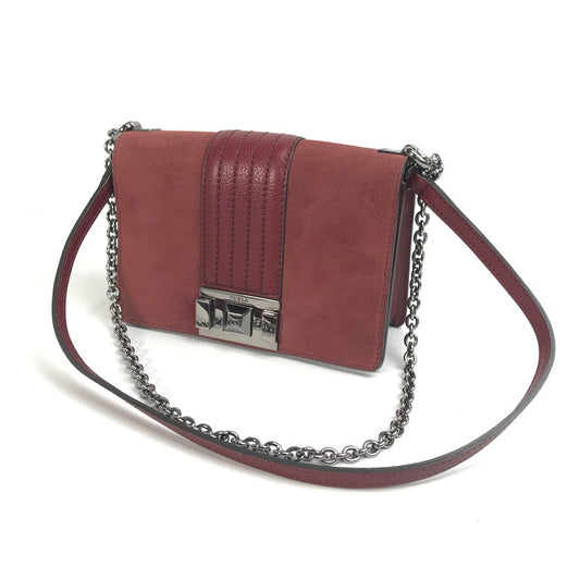 【中古品】【レディース】 FURLA フルラ ショルダーバッグ カバン 188-260413-ky-08-fuz カラー：ワイン 万代Net店