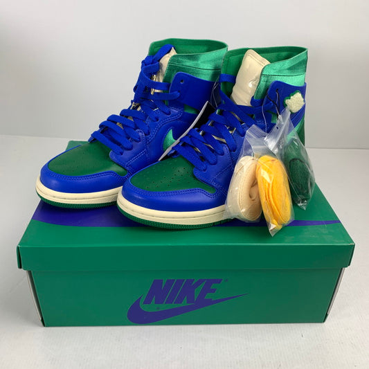 【中古美品】【メンズ】 NIKE DJ1199-400 WMNS AIR JORDAN 1 ZOOM CMFT SO ALEALI MAY スニーカー 靴 ナイキ 160-251102-st-09-fuz サイズ：23.5cm カラー：ブルー グリーン 万代Net店
