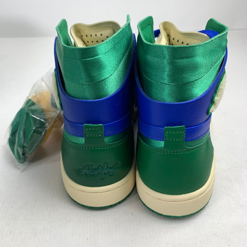 【中古美品】【メンズ】 NIKE DJ1199-400 WMNS AIR JORDAN 1 ZOOM CMFT SO ALEALI MAY スニーカー 靴 ナイキ 160-251102-st-09-fuz サイズ：23.5cm カラー：ブルー グリーン 万代Net店