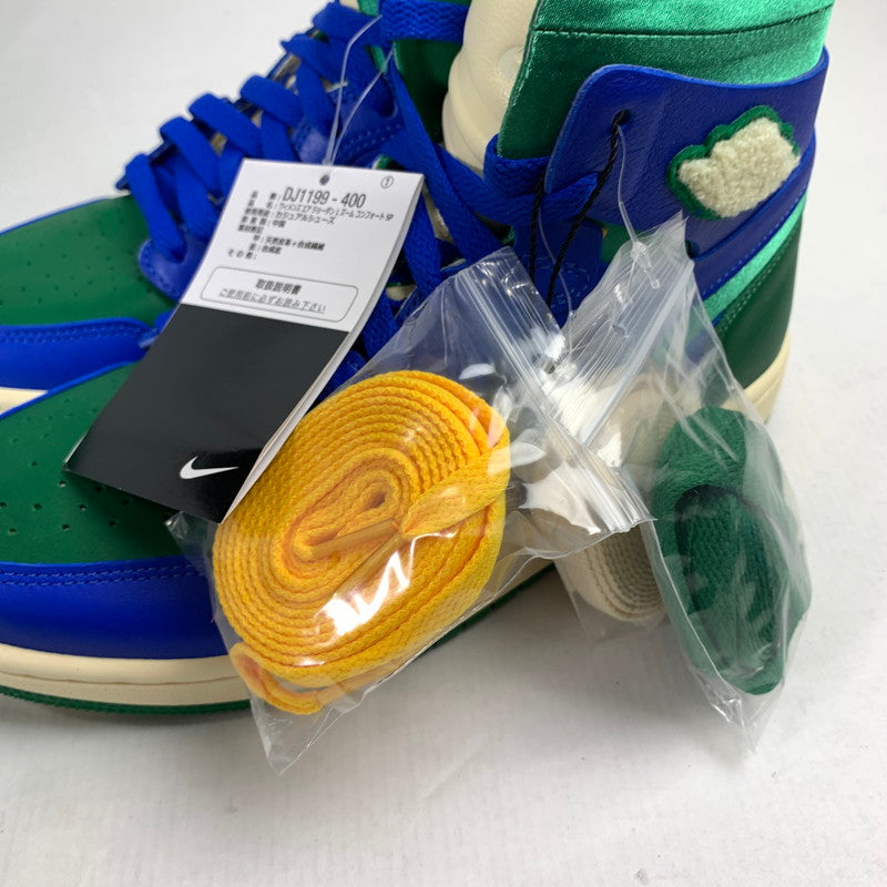【中古美品】【メンズ】 NIKE DJ1199-400 WMNS AIR JORDAN 1 ZOOM CMFT SO ALEALI MAY スニーカー 靴 ナイキ 160-251102-st-09-fuz サイズ：23.5cm カラー：ブルー グリーン 万代Net店