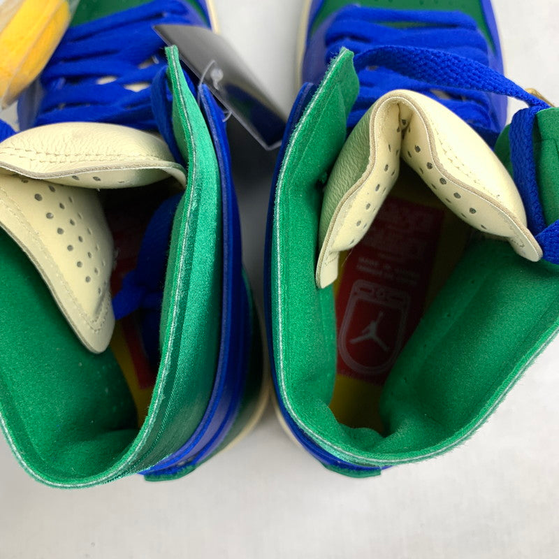 【中古美品】【メンズ】 NIKE DJ1199-400 WMNS AIR JORDAN 1 ZOOM CMFT SO ALEALI MAY スニーカー 靴 ナイキ 160-251102-st-09-fuz サイズ：23.5cm カラー：ブルー グリーン 万代Net店