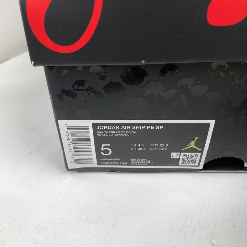 【中古美品】【メンズ】 NIKE×AWAKE NY FN8675-104 JORDAN AIR SHIP SP "GAME ROYAL" スニーカー 靴 ナイキ 160-251102-st-10-fuz サイズ：23.5cm カラー：ホワイト ブルー 万代Net店