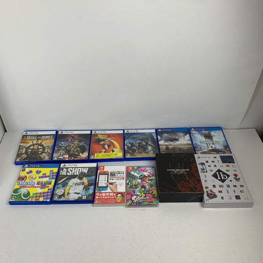 【中古美品】 PS4 PS5 Switch ゲームソフト まとめ セット売り プレステ4 プレステ5 Nintendo Switch ニンテンドースイッチ 023-251103-io-06-fuz 万代Net店