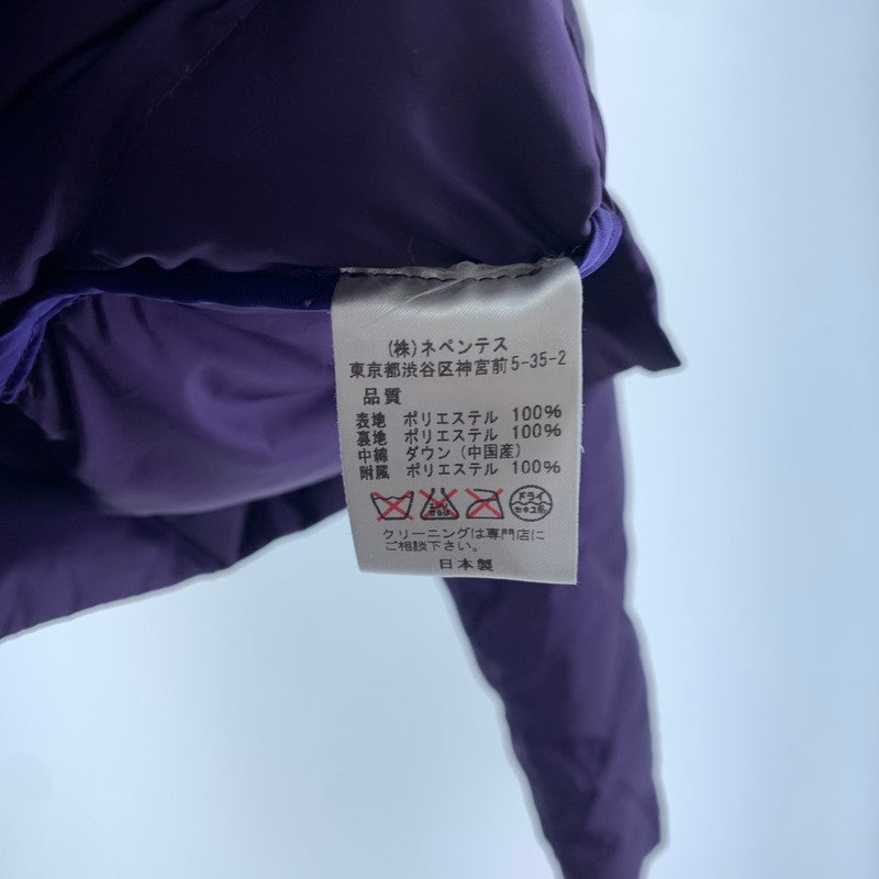【中古品】【メンズ】 NEEDLES SPORTSWEAR DOWN JACKET ニードルズ　 140-251109-st-06-fuz サイズ：S カラー：パープル 万代Net店