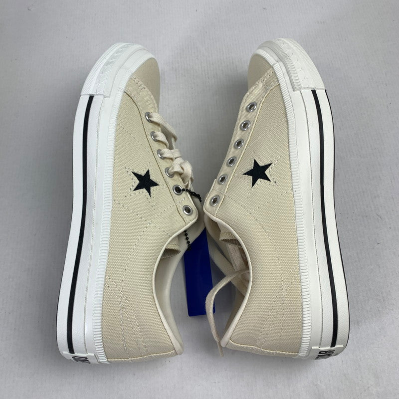 【中古美品】【メンズ】 CONVERSE ONE STAR ローカットスニーカー スニーカー 靴 コンバース 162-251102-st-06-fuz サイズ：25.5cm カラー：ホワイト 万代Net店