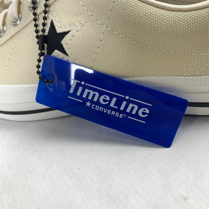 【中古美品】【メンズ】 CONVERSE ONE STAR ローカットスニーカー スニーカー 靴 コンバース 162-251102-st-06-fuz サイズ：25.5cm カラー：ホワイト 万代Net店