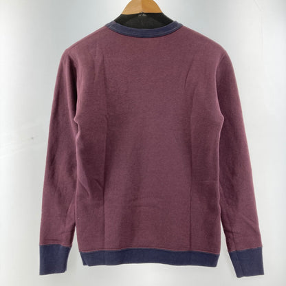【中古品】【メンズ】 DELUXEWEAR デラックスウエア クルーネックスウェット メンズ Mサイズ ワインカラー 145-260129-mh-05-fuz 万代Net店