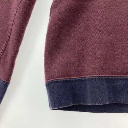 【中古品】【メンズ】 DELUXEWEAR デラックスウエア クルーネックスウェット メンズ Mサイズ ワインカラー 145-260129-mh-05-fuz 万代Net店