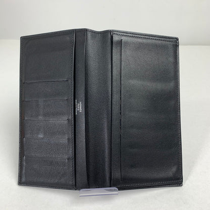 【中古品】【メンズ】 HERMES エルメス シチズン ツイル ロング ウォレット 財布 長財布 181-251104-mh-01-fuz カラー：ブラック 万代Net店
