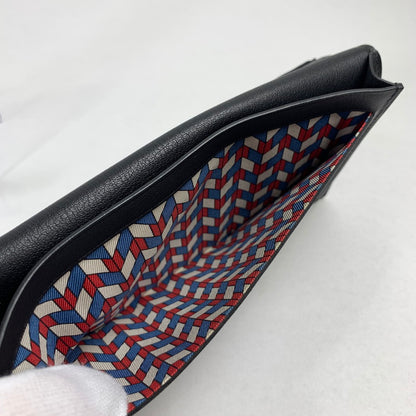 【中古品】【メンズ】 HERMES エルメス シチズン ツイル ロング ウォレット 財布 長財布 181-251104-mh-01-fuz カラー：ブラック 万代Net店