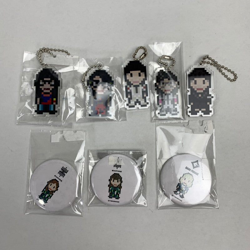 【中古品】 BiSH ビッシュ グッズ まとめ ピクセルラケッジ ワッペン 缶バッチ キーホルダー など 087-251107-mh-06-fuz 万代Net店