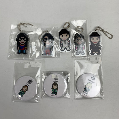 【中古品】 BiSH ビッシュ グッズ まとめ ピクセルラケッジ ワッペン 缶バッチ キーホルダー など 087-251107-mh-06-fuz 万代Net店