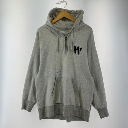 【中古品】【メンズ】 WTAPS OUTRIGGER HALF ZIP SWEAT ダブルタップス 142-251106-st-13-fuz サイズ：02 カラー：グレー 万代Net店