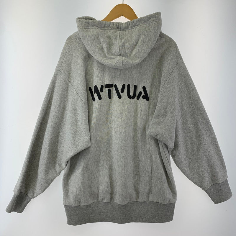 【中古品】【メンズ】 WTAPS OUTRIGGER HALF ZIP SWEAT ダブルタップス 142-251106-st-13-fuz サイズ：02 カラー：グレー 万代Net店