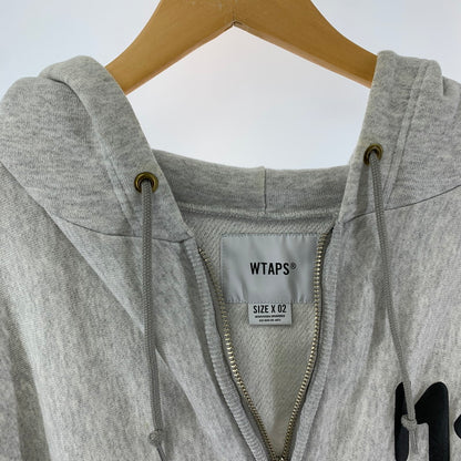 【中古品】【メンズ】 WTAPS OUTRIGGER HALF ZIP SWEAT ダブルタップス 142-251106-st-13-fuz サイズ：02 カラー：グレー 万代Net店