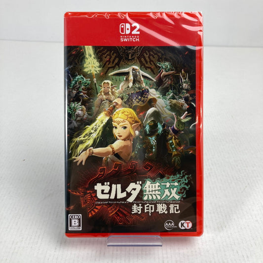 【中古美品】 未使用 未開封 Nintendo Switch 2 ニンテンドー スイッチ ツー ソフト ゼルダ無双 封印戦記 [CERO区分_B / 12歳以上対象] 029-251214-mh-09-fuz 万代Net店