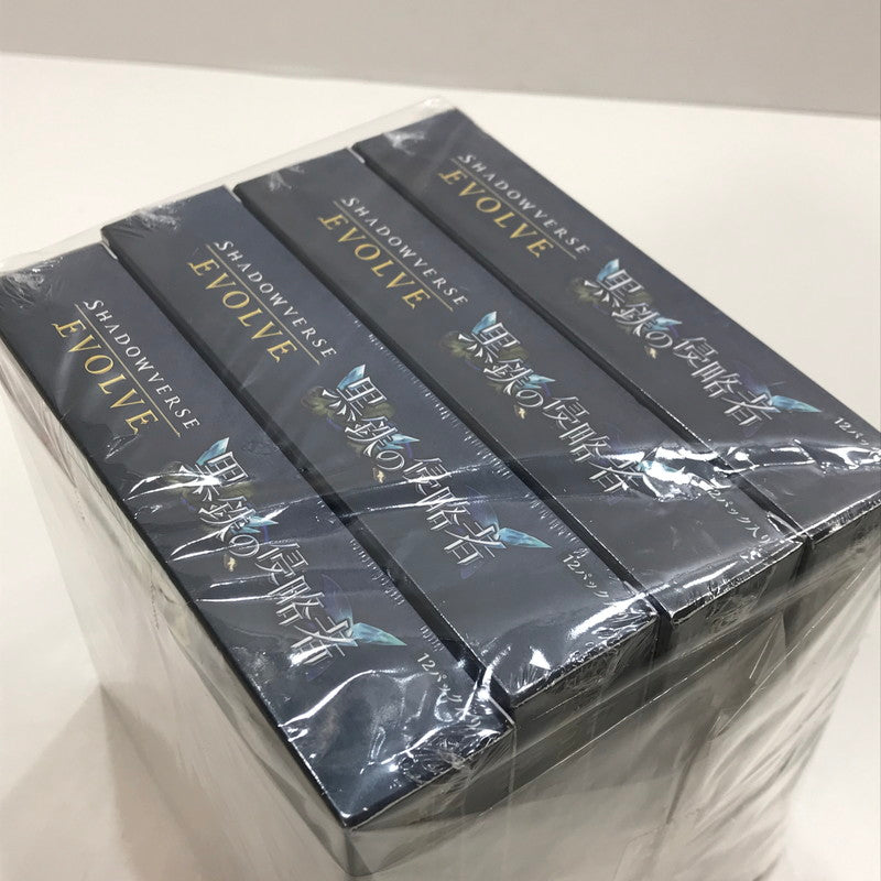 【中古美品】 未開封 Shadowverse EVOLVE シャドウバース エボルブ ブースターパック 第12弾 「黒鉄の侵略者」 BOX 4個 セット まとめ カード ゲーム 081-251107-mh-19-fuz 万代Net店