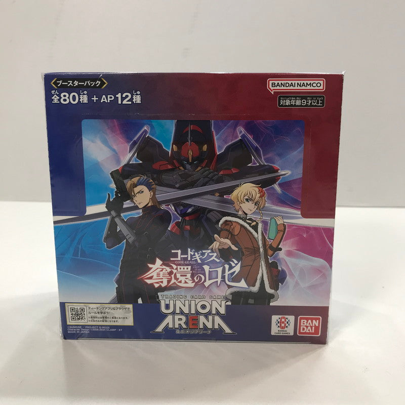 【中古美品】 未開封 UNION ARENA ブースターパック コードギアス 奪還のロゼ BOX 2個 セット まとめ カード ゲーム 081-251107-mh-18-fuz 万代Net店