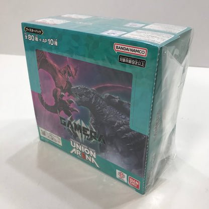 【中古美品】 未開封 UNION ARENA ブースターパック GAMERA ガメラ -Rebirth- BOX 2個 セット まとめ カード ゲーム 081-251107-mh-27-fuz 万代Net店