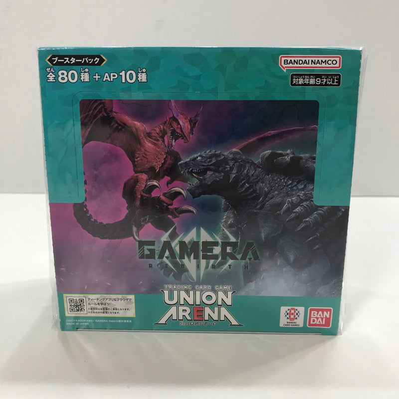 【中古美品】 未開封 UNION ARENA ブースターパック GAMERA ガメラ -Rebirth- BOX 2個 セット まとめ カード ゲーム 081-251107-mh-27-fuz 万代Net店