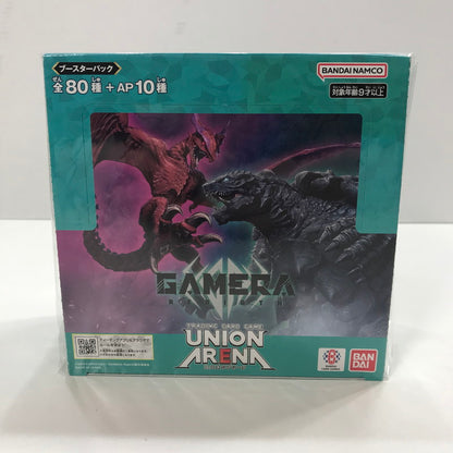 【中古美品】 未開封 UNION ARENA ブースターパック GAMERA ガメラ -Rebirth- BOX 2個 セット まとめ カード ゲーム 081-251107-mh-27-fuz 万代Net店