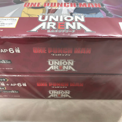 【中古美品】 未開封 UNION ARENA ブースターパック ワンパンマン BOX 2個 セット まとめ カード ゲーム 081-251107-mh-20-fuz 万代Net店
